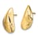 14K Yellow Gold Mussel Shell Stud Earrings