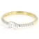Pear And Round Lab-Grown Diamond Band Ring In 14K Gold Over Sterling
Silver 0.40ctw