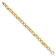 14K Yellow Gold Polished Fancy Link Men's Bracelet