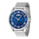 Invicta Celestial 43mm Blue Dial Stainless Steel Band Quartz Watch