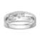Rhodium Over 14K Gold Lab Grown Diamond SI1/SI2, G H I, Men's 3-stone Band