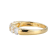 White Cubic Zirconia 18k Yellow Gold Over Sterling Silver Ring 2.03ctw