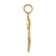 14k Two-tone Gold Little Boy On Bicycle Charm