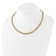 14K Yellow Gold Polished Fancy Link Necklace