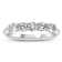 0.75ctw Diamond Wedding Band Ring in 14k White Gold