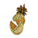 ALL WELCOME Crystal Pineapple Trinket Box