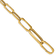 18K Yellow Gold Fancy Oval Link 8 inch Bracelet