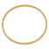 10k Yellow Gold 4.75mm Diamond-Cut Fancy Hammered Hinged Bangle Bracelet