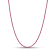 7.00ctw Ruby 14k White Gold Tennis Necklace, 17 Inches