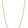 14k Yellow Gold 2.40mm Semi-Solid Mariner Chain 22 inch