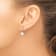 Rhodium Over 14K White Gold 7-8mm Round White Saltwater Akoya Pearl
0.03ctw Diamond Dangle Earrings