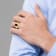 10K Yellow Gold Onyx Men's Ring