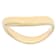 Two-Tone Wave Band Ring Set in Gold Over Silver and Sterling Silver