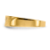 14K Yellow Gold AA Quality Mens Wedding Band