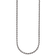 Sterling Silver Antiqued and Satin 2.5mm Twisted Box 20 inch Chain