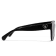 Chanel Black Frame "CC" Heart Logo/ Gray Lens Sunglasses
