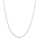 Rhodium Over Sterling Silver 1.4mm Singapore Chain