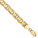 14k Yellow Gold 8mm Concave Mariner Link Bracelet