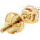 White Cubic Zirconia 14k Yellow Gold Studs With Velvet Gift Box 1.00ctw