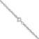 Rhodium Over 14k White Gold 1.35mm Solid Cable 24 Inch Chain