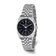 Men's Charles Hubert Stainless Steel Black Dial Watch