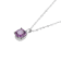 Lab Alexandrite Sapphire And Cubic Zirconia Platinum Over Silver June
Birthstone Pendant 8.14ctw