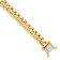 14k Yellow Gold and 14k White Gold 8.7mm Hand-polished Miami Cuban Link Bracelet