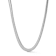 Rachel Zoe 6mm Snake Chain Necklace in Rhodium Over Brass