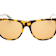 Guess Blonde Havana Square Frame / Brown Lenses Sunglasses