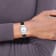 Charles Hubert Ladies Stainless Steel Leather Band 38mm Watch