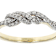 Diamond Crossover Band Ring In 10K Gold