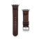 Gametime NHL Buffalo Sabres Brown Leather Apple Watch Band (38/40mm
S/M). Watch not included.