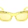 Swarovski Shiny Yellow with Crystal Accent Frame / Roviex Lens Sunglasses