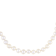 Freshwater Pearl Strand Necklace In Sterling Silver