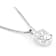Moissanite Oval Solitaire Pendant In Platinum-Enhanced Sterling Silver
2.10ctw Diamond Equivalent Weight