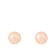 14k Yellow Gold 10-11mm Pink Freshwater Pearl Stud Earrings
