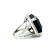 49.45 Ctw Green Tourmaline and 1.06 Ctw White Diamond Ring in 14K WG
