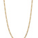 14k Yellow Gold 4.75mm Solid Flat Figaro Link Chain