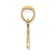 14K Yellow Gold Number 1 GRANDPA Charm