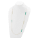 14K Yellow Gold Teal and White Color Mother Of Pearl Bar 34 Inch Necklace