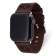Gametime MLB Houston Astros Brown Leather Apple Watch Band (42/44mm
S/M). Watch not included.