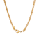 Men's 3.5mm Franco Box Chain Necklace In 18K Yellow Gold Over Stainless
Steel 24 Inch