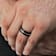 Robert Alton Men's Rose Ion Plated 8mm Band Ring In Stainless Steel
