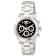 Invicta Speedway Men's 39.5mm Black Dial Stainless Steel Band Quartz Watch