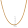 Men's 3.5mm Franco Box Chain Necklace In 18K Yellow Gold Over Stainless
Steel 24 Inch