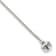 Sterling Silver Round Snake Chain Bracelet With Bead Clasp