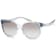 Coach Men's Fashion 57mm Transparent Blue Gradient Sunglasses | HC8321F-56553C