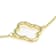 Clover Station Bracelet In 18K Gold Over Sterling Silver