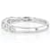 Lab-Grown Diamond Band Ring In Sterling Silver 0.60ctw