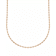 18k Rose Gold Over Silver Oval Chain Necklace-24"